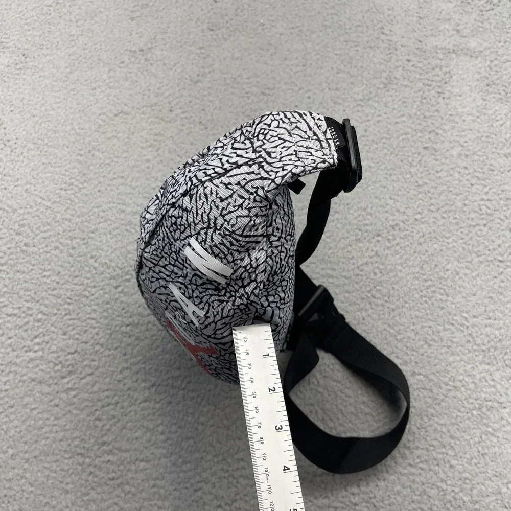 Nike Air Jordan Crossbody  9B0533-G3A Grey Elephant Print Waist Pack Fanny Bag